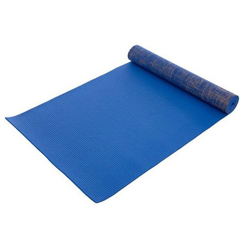 Килимок для йоги FDSO Джутовий (Yoga mat) FI-2441 Синій (56508138) фото №2