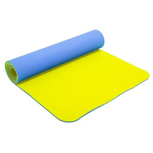 Килимок для фітнесу та йоги FDSO FI-3046 Синьо-жовтий (56508120) фото №1