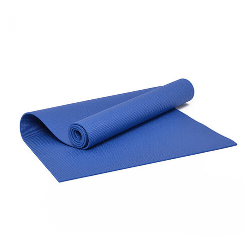 Килимок для йоги EasyFit ПВХ 6 мм Синій фото №1