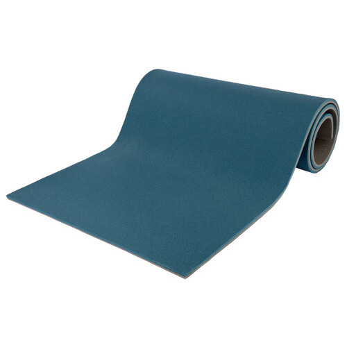 Двошаровий каремат, туристичний килимок Rocktrail 180x55х1,2 см синій фото №2