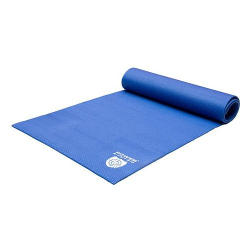 Килимок для йоги та фітнесу Power System PS-4014 Fitness-Yoga Mat Blue фото №2