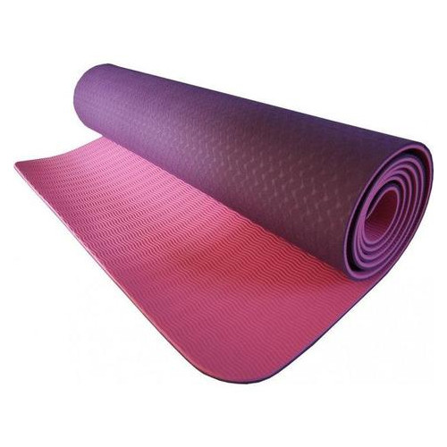 Коврик для йоги и фитнеса Power System Yoga Mat Premium PS-4056 Pink фото №2