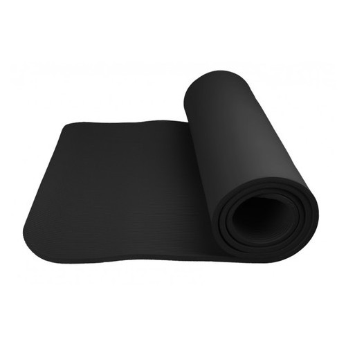 Килимок для йоги та фітнесу Power System PS-4017 FITNESS-YOGA MAT Black фото №1
