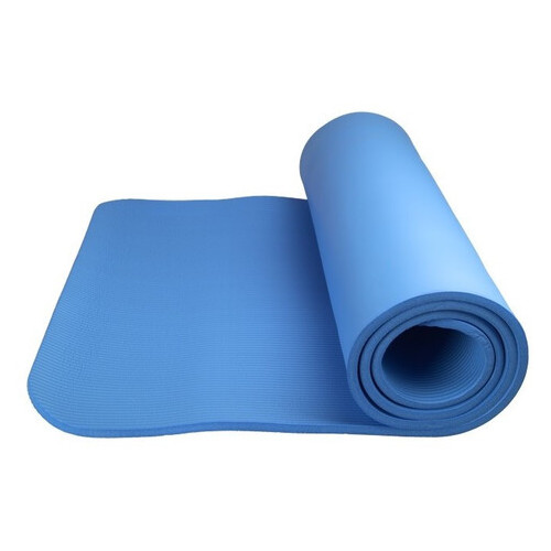 Килимок для йоги та фітнесу Power System PS-4017 FITNESS-YOGA MAT Blue (PS-4017_Blue) фото №3