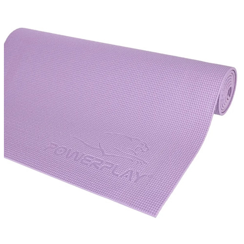 Килимок для йоги та фітнесу PowerPlay 4010 173*61*0.6 Lavender фото №5