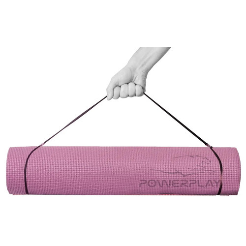 Килимок для йоги та фітнесу PowerPlay 4010 173*61*0.6 Rose фото №1