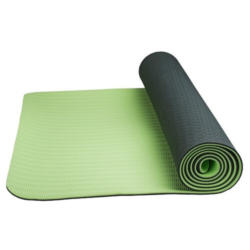 Килимок для йоги та фітнесу Power System Yoga Mat Premium PS-4060 Green фото №4