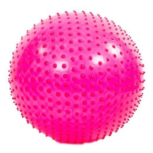 М'яч для фітнесу Zelart масажний FI-1988 75см Рожевий (56363056) фото №1
