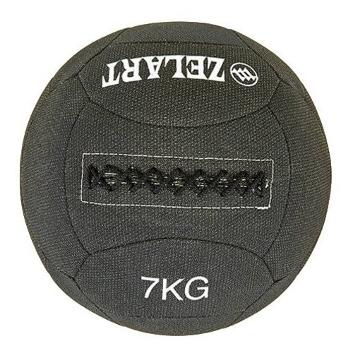 М'яч для кросфіту Zelart набивний FI-7224 7кг Чорний (56363032) фото №1