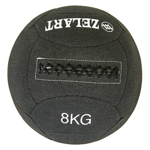 М'яч для кросфіту Zelart набивний FI-7224 8кг Чорний (56363032) фото №1
