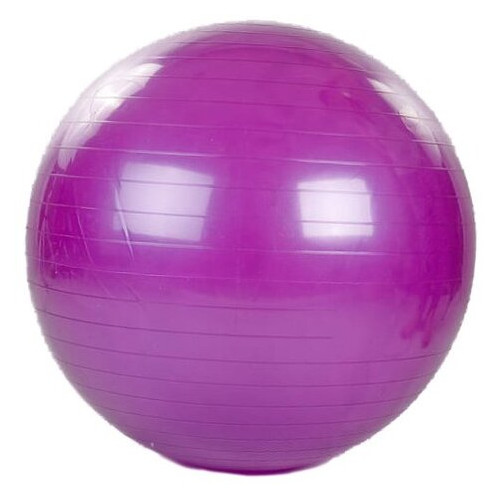 М'яч для фітнесу Zelart FI-1980 65см Фіолетовий (56363049) фото №1