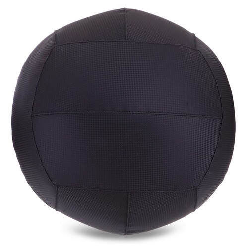 М'яч набивний для кросфіту волбол Zelart Wall Ball FI-2637 12кг Чорний (56363199) фото №2