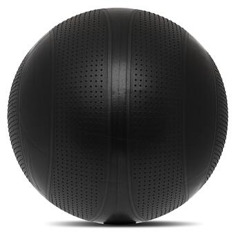 М'яч для фітнесу фітбол масажний Zelart FI-9929 65см Чорний (56363244) фото №2