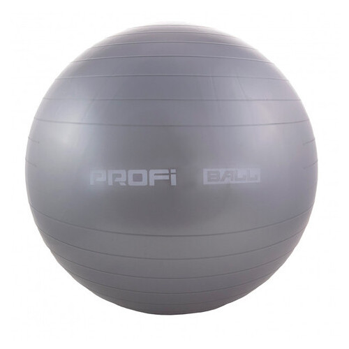 Мяч для фитнеса Фитбол Profit M 0278 85 см серый фото №1
