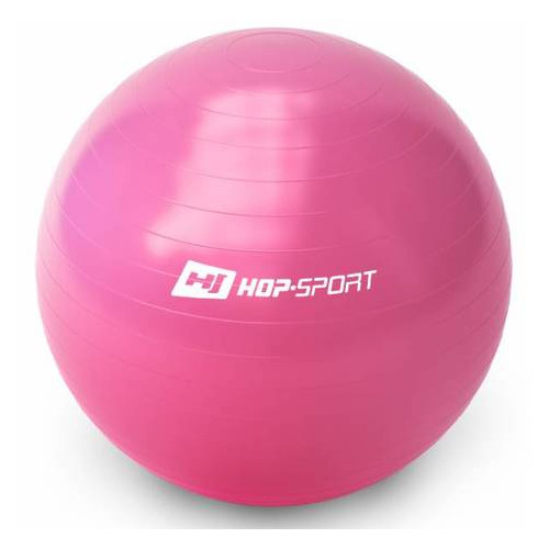 Фитбол Hop-Sport 65 см Pink + насос фото №1