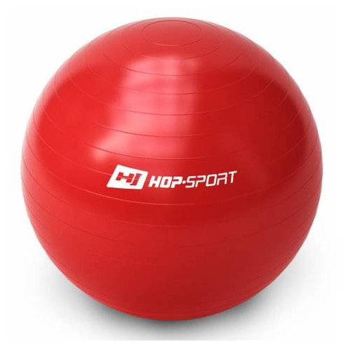 Фитбол Hop-Sport 65 см Red + насос фото №1