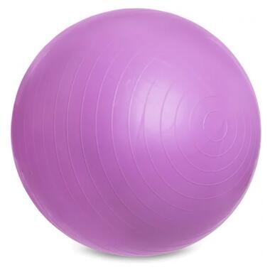 М'яч для фітнесу фітбол IVN глянсовий фіолетовий (IV-Z7506V) фото №2