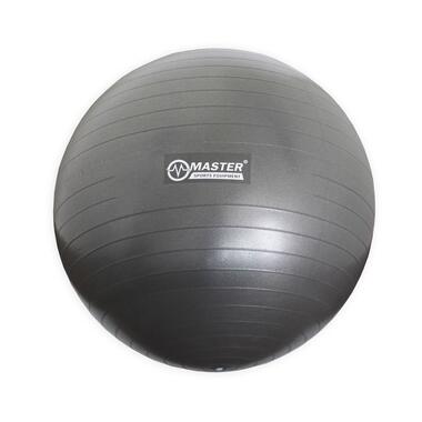 Гімнастичний мяч Pilka Gimnastyczna MASTER Super Ball 65 cm z pompka (8592833000897) фото №1