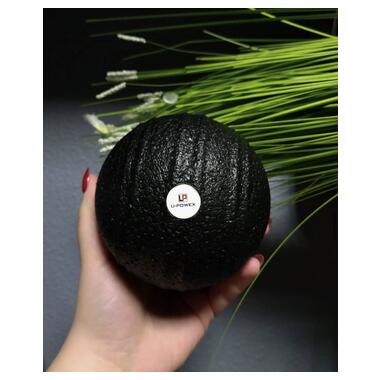 Масажний мяч U-POWEX Epp foam ball (d10.) Black фото №10