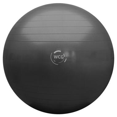 Мяч для фитнеса (фитбол) WCG 85 Anti-Burst 300кг Графит (W-000-85) фото №1