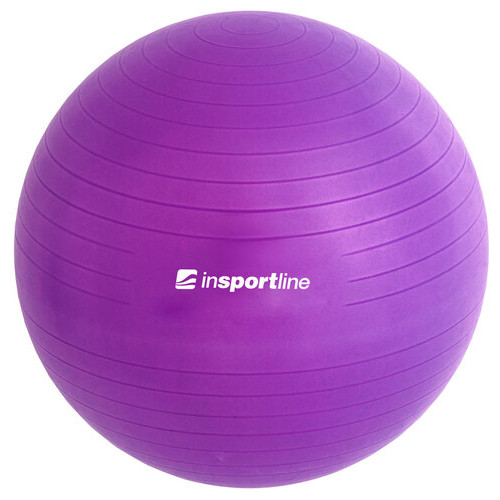 Гімнастичний м'яч inSPORTline Top Ball 55 cm - фіолетовий (3909-4) фото №1