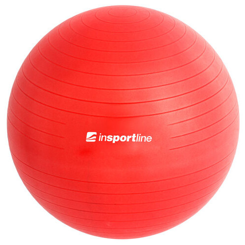 Гімнастичний м'яч inSPORTline Top Ball 55 cm - червоний (3909-2) фото №1