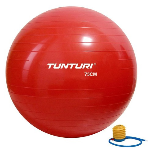 Мяч для фитнеса Tunturi Gymball 75 cm Red (14TUSFU282) фото №1
