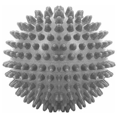 М'яч Springos Масажний сірий (M-7020165) фото №3