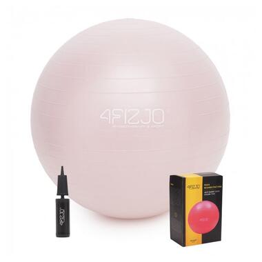 М'яч для фітнесу (фітбол) 4FIZJO 65 см Anti-Burst 4FJ0398 Pink фото №1