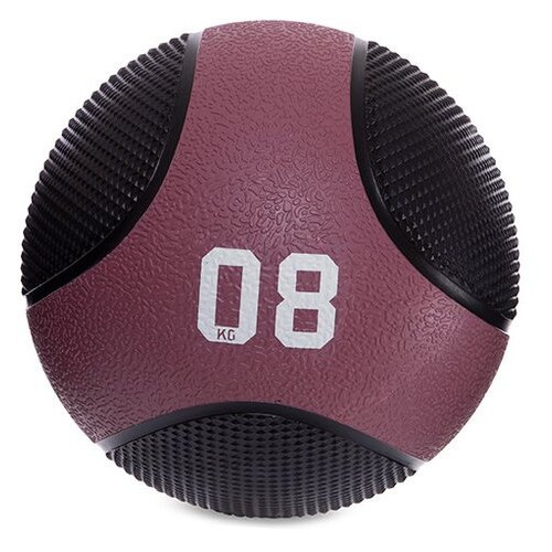 Медбол FDSO Medicine Ball FI-2824 8кг Чорний (56508027) фото №1