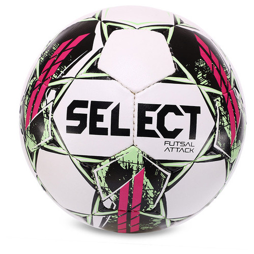 М'яч футзальний FDSO Select Futsal Attack V22 Z-ATTACK-WP №4 Біло-рожевий (57508594) фото №1