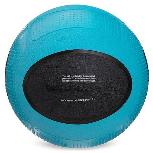 М'яч медичний медбол FDSO Modern Medicine Ball FI-2620 8кг Синьо-чорний (56508141) фото №2