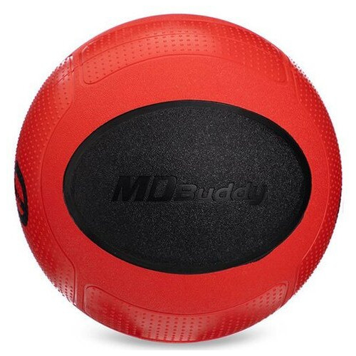 М'яч медичний медбол FDSO Modern Medicine Ball FI-2620 9кг Червоно-чорний (56508141) фото №3
