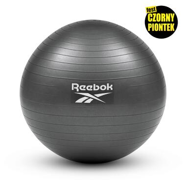 Гімнастичний мяч Reebok 55 CM  RAB-12015BK темно-сірий (885652020329) фото №1