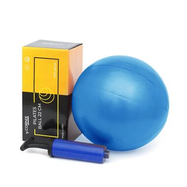 Гімнастичний м'яч для пілатесу, йоги та реабілітації Cornix MiniGYMball 22 см XR-0226 Blue  фото №1