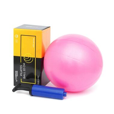 Гімнастичний м'яч для пілатесу, йоги та реабілітації Cornix MiniGYMball 22 см XR-0228 Pink  фото №1