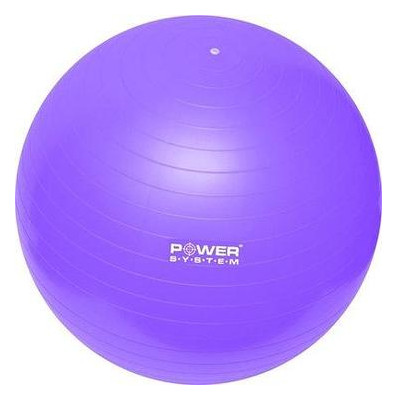 М'яч для фітнесу та гімнастики Power System PS-4011 55 см Purple фото №2