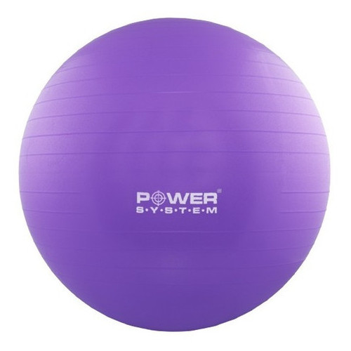М'яч для фітнесу та гімнастики Power System PS-4011 55 см Purple фото №1