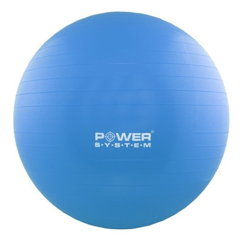 М'яч для фітнесу та гімнастики Power System PS-4012 65 см Blue фото №1