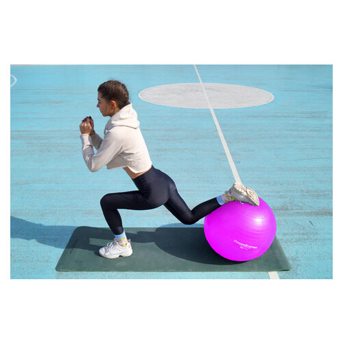 М'яч для фітнесу та гімнастики Power System PS-4013 Pro Gymball 75 cm, Pink фото №7
