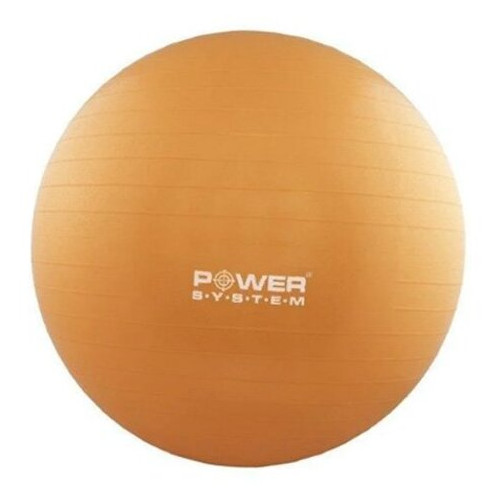 М'яч Power System для фітнесу та гімнастики PS-4018 85см Помаранчевий (56227050) фото №1