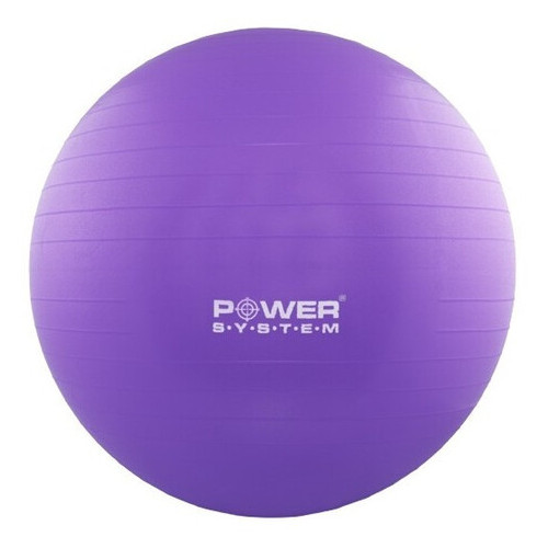 М'яч для фітнесу та гімнастики Power System PS-4011 55 cm Purple (VZ55PS-4011_55cm_Purple) фото №4