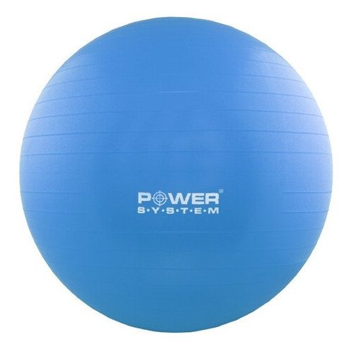 М'яч для фітнесу та гімнастики Power System PS-4011 55cm Blue (VZ55PS-4011_55cm_Blue) фото №6