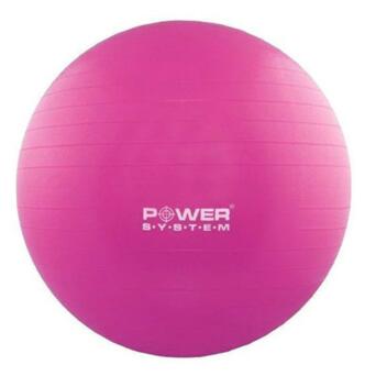 М'яч для фітнесу та гімнастики Power System PS-4013 Pro Gymball 75 cm Pink фото №2