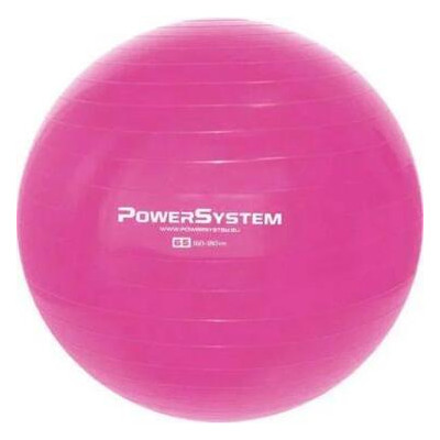 М'яч для фітнесу Power System PS-4012 65cm Pink (4012PI-0) фото №1