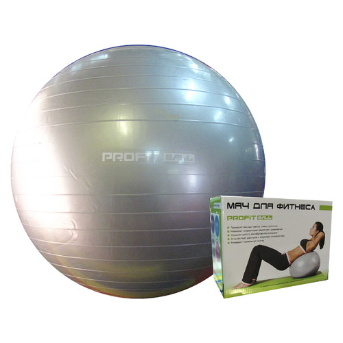 Мяч для фитнеса Profitball M0275-1 55 cм Серый фото №1