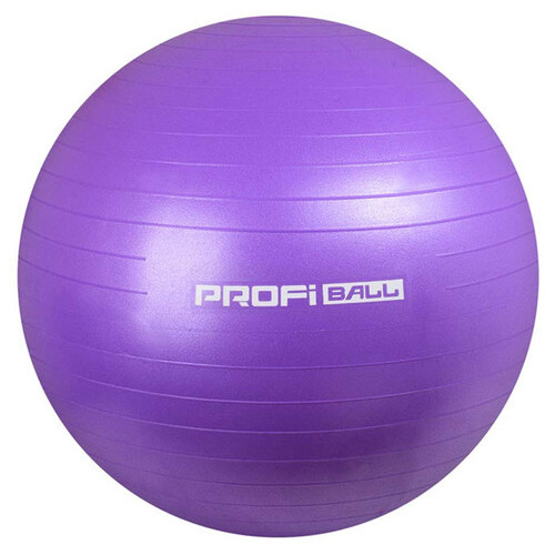 М'яч для фітнесу Profitball 65см Фіолетовий (MS 0382-VL) фото №1