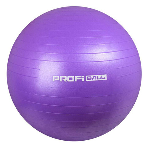 М'яч для фітнесу Profitball 65см Фіолетовий (MS 0382-VL) фото №2