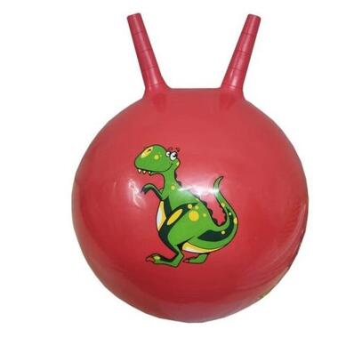 М'яч для фітнесу Динозаврики 45 см (червоний) (B4501) фото №1