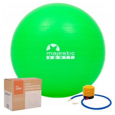 М'яч для фітнесу (фітбол) Majestic Sport 55 см Anti-Burst GVP5028/G фото №1